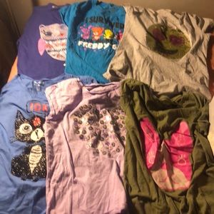 Girls size 14/16 assorted tops